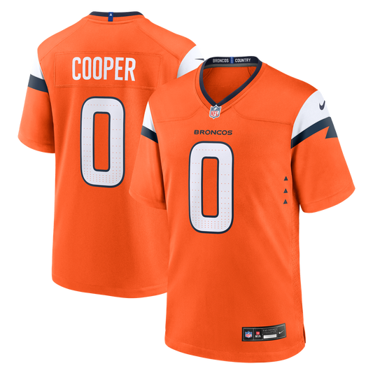 Jonathon Cooper Denver Broncos Team Game Jersey - Orange