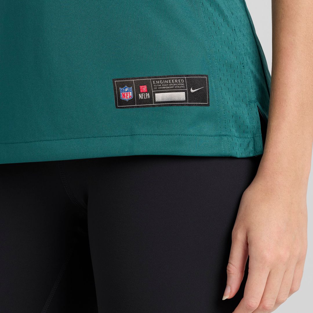 Nolan Smith Philadelphia Eagles Women's Team Game Jersey - Midnight Green