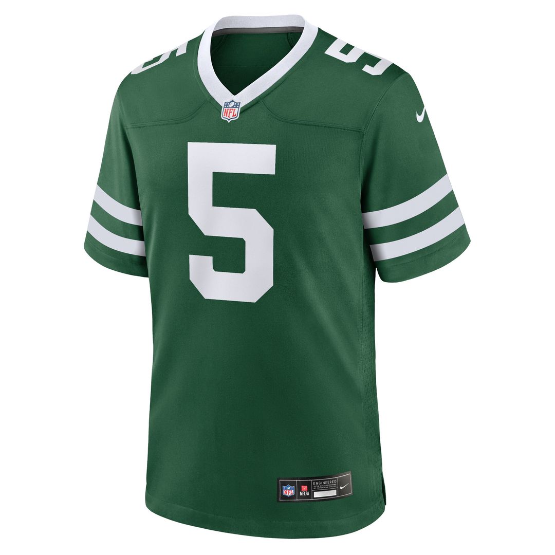 Garrett Wilson New York Jets Alternate Game Jersey - Legacy Black