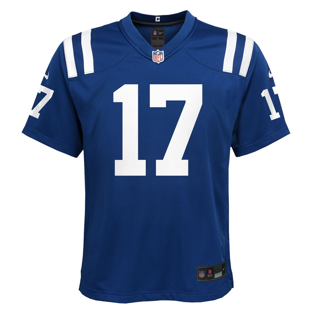 Daniel Jones Indianapolis Colts Youth Alternate 2 Game Jersey - Royal
