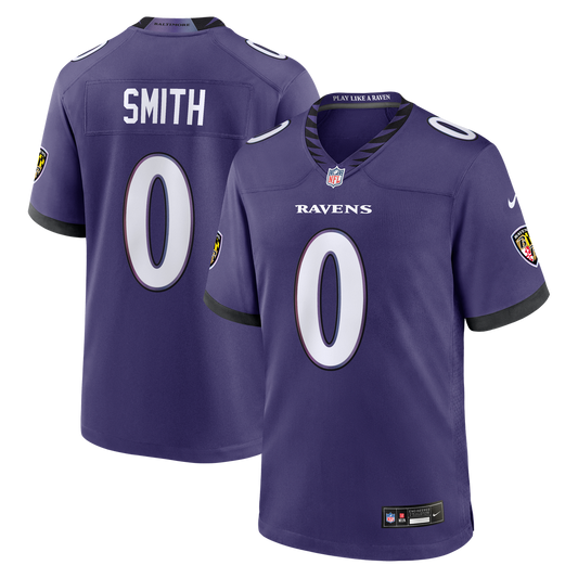 Roquan Smith Baltimore Ravens Team Game Jersey - Purple