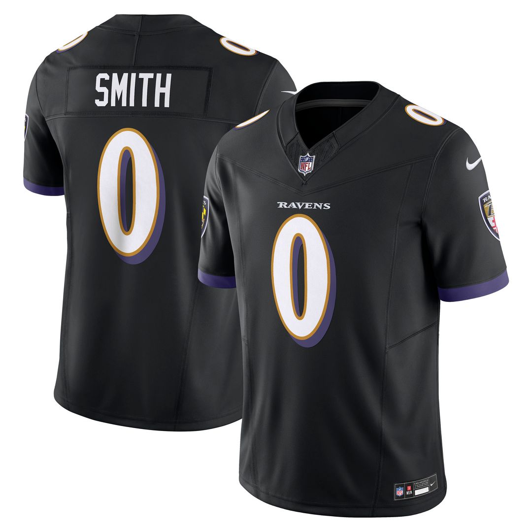 Roquan Smith Baltimore Ravens Alternate 2 Vapor F.U.S.E. Limited Jersey - Purple