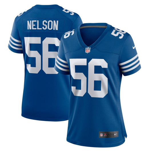 Quenton Nelson Indianapolis Colts Women's Alternate Game Jersey - Royal