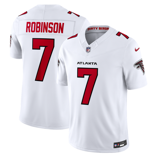 Bijan Robinson Atlanta Falcons Vapor F.U.S.E. Stitched Limited Jersey - White