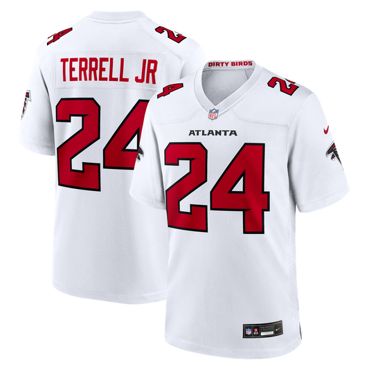 A.J. Terrell Atlanta Falcons Game Jersey - White