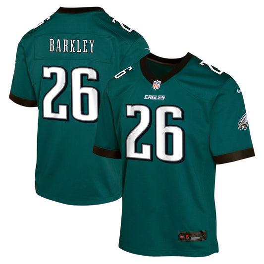 Saquon Barkley Philadelphia Eagles Youth Game Jersey - Green