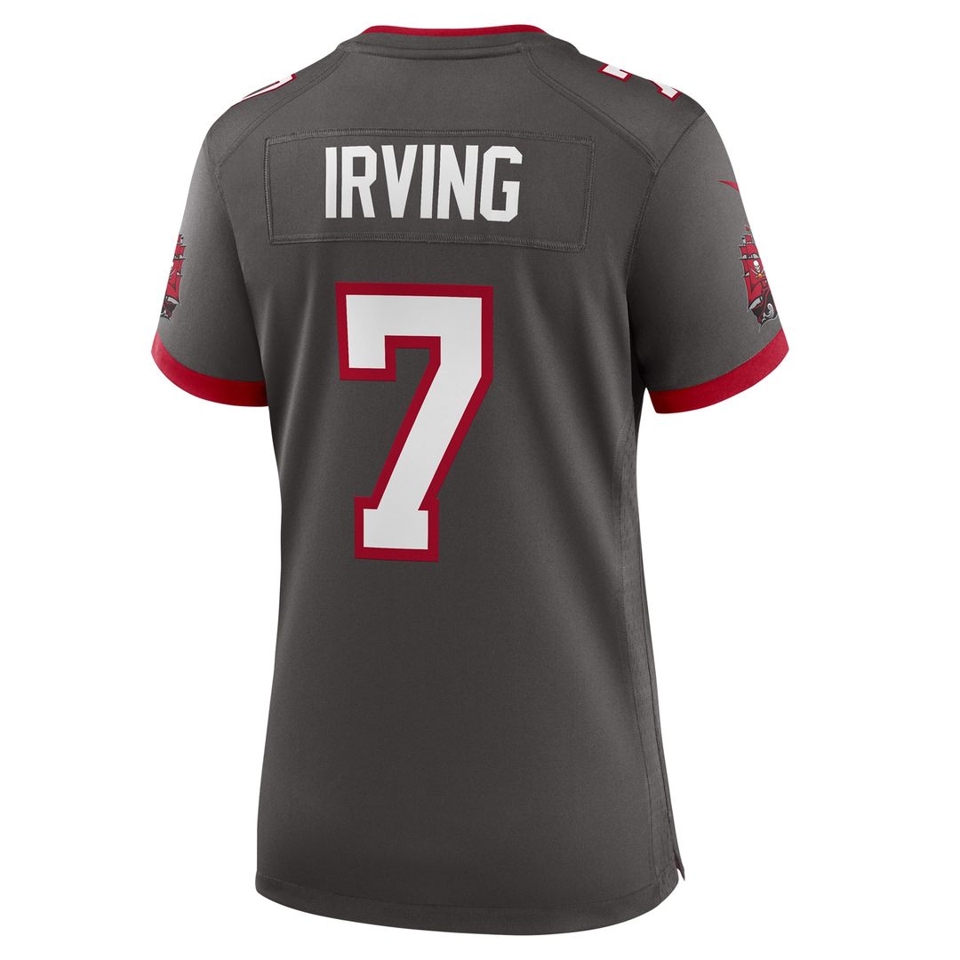 Bucky Irving Tampa Bay Buccaneers Women's Alternate Game Jersey - Pewter