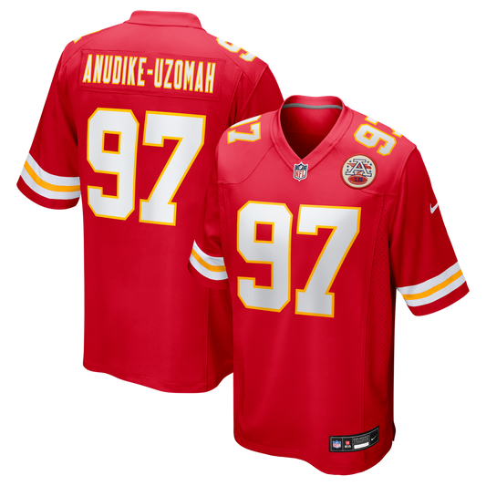 Felix Anudike-Uzomah Kansas City Chiefs Game Jersey - Red