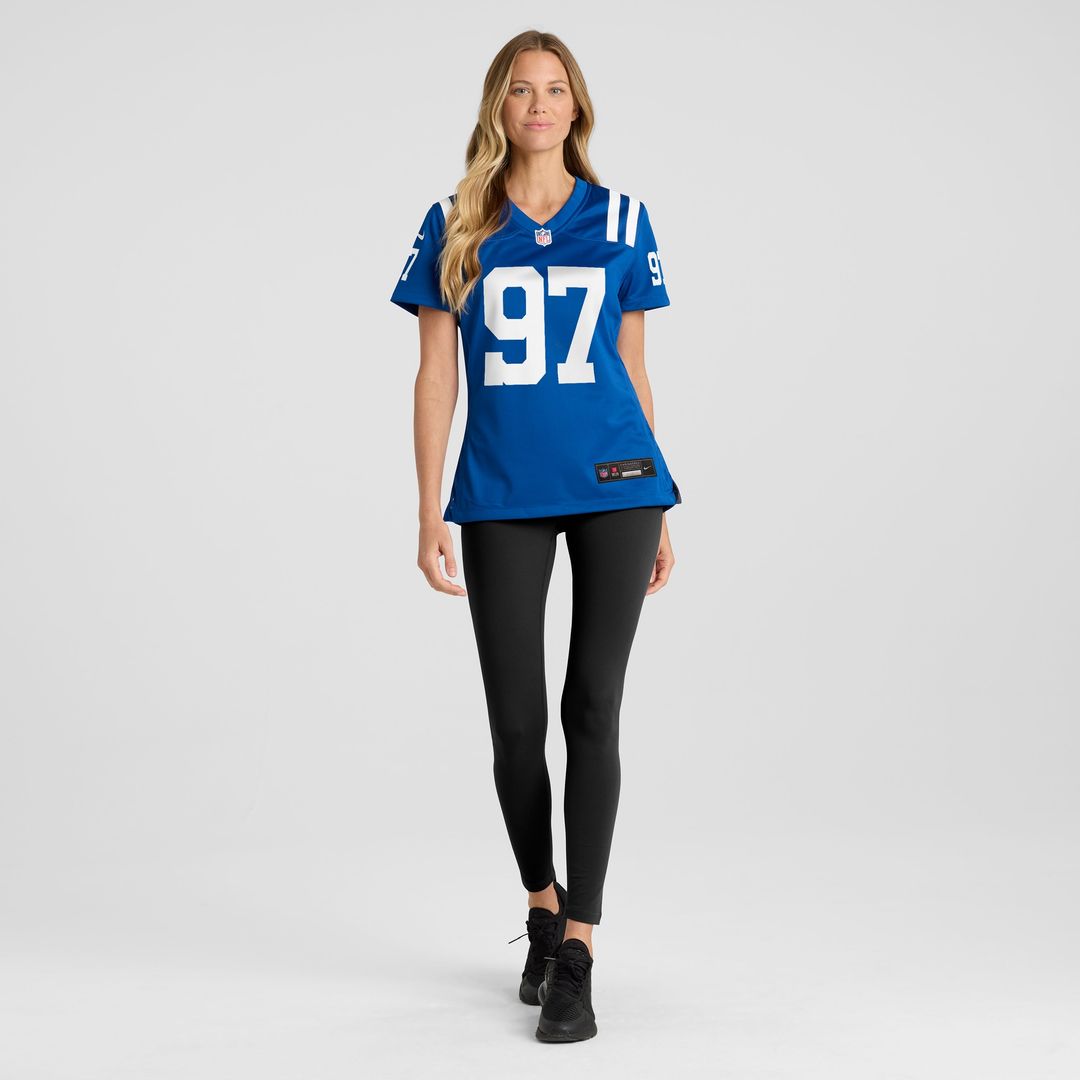 Laiatu Latu Indianapolis Colts Women's Game Jersey - Royal