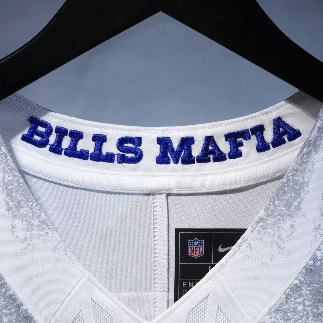 Keon Coleman Buffalo Bills 2025 Rivalries Collection Stitched Limited Jersey - White