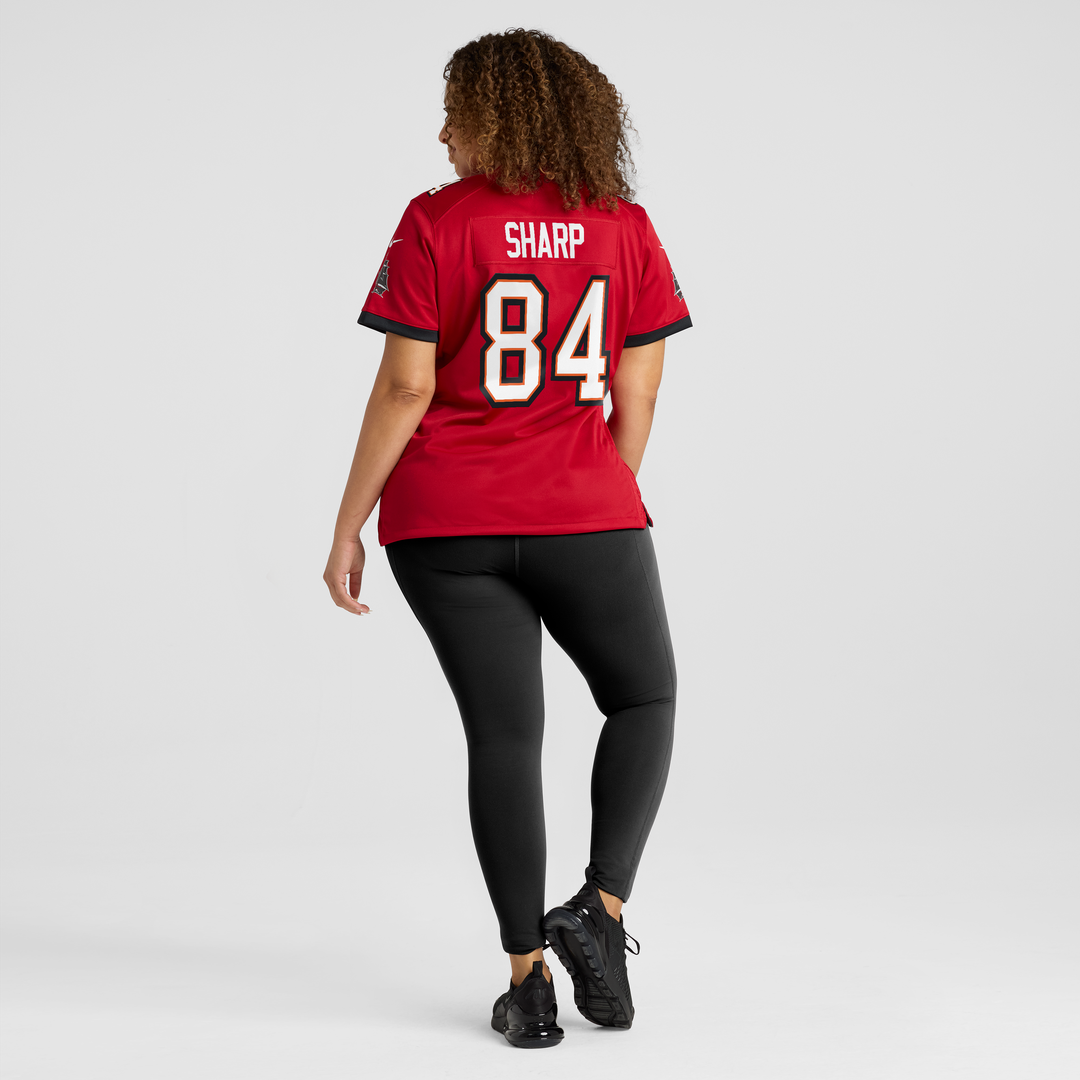 Bauer Sharp Tampa Bay Buccaneers Women's Team Game Jersey - Red