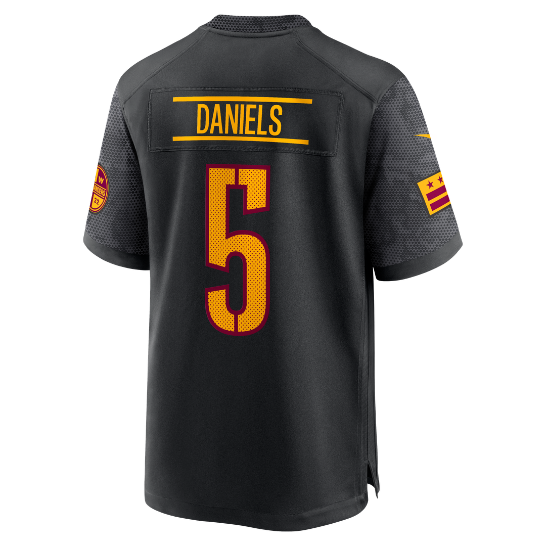 Jayden Daniels Washington Commanders Player Game Jersey - White