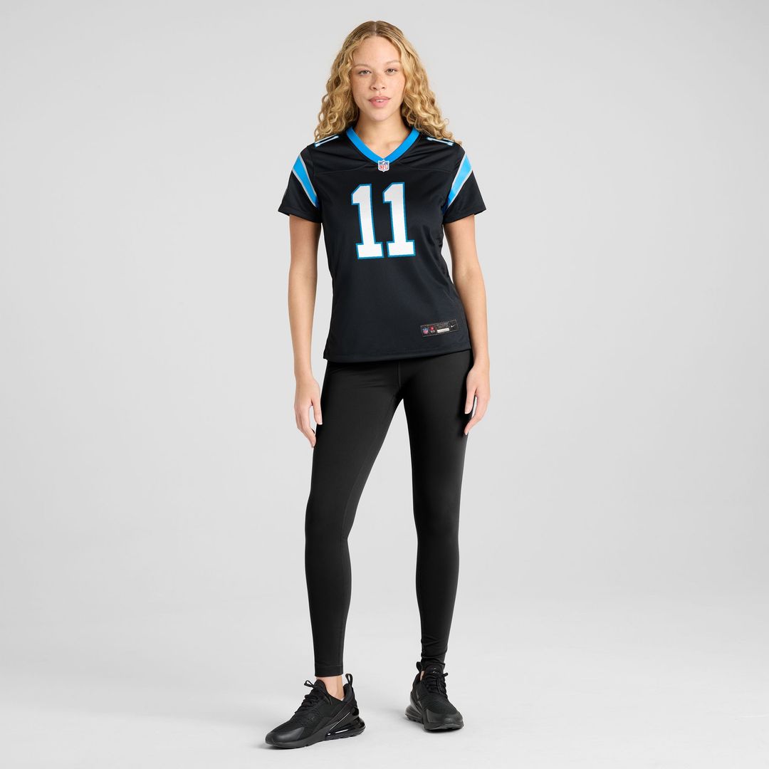 Nic Scourton Carolina Panthers Women's Team Game Jersey - Black