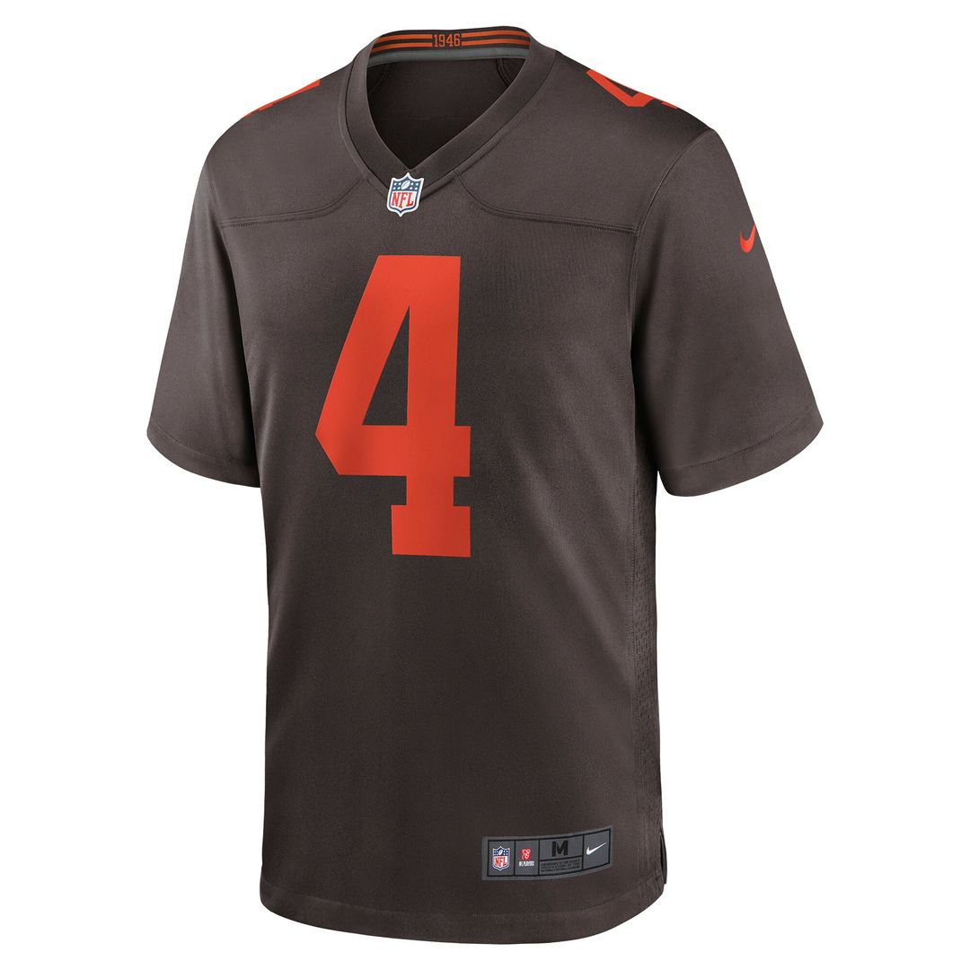 Deshaun Watson Cleveland Browns Alternate Game Jersey - White