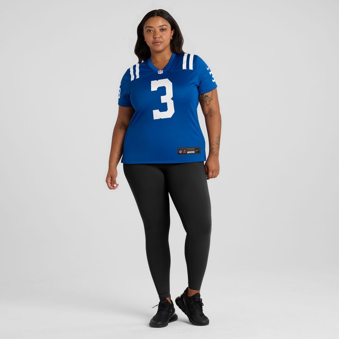 Spencer Shrader Indianapolis Colts Women's Team Game Jersey - Royal