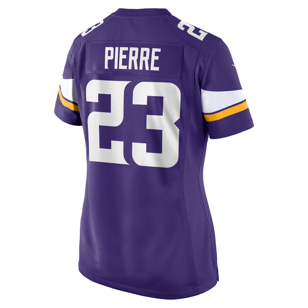 James Pierre Minnesota Vikings Women's Team Game Jersey - Purple