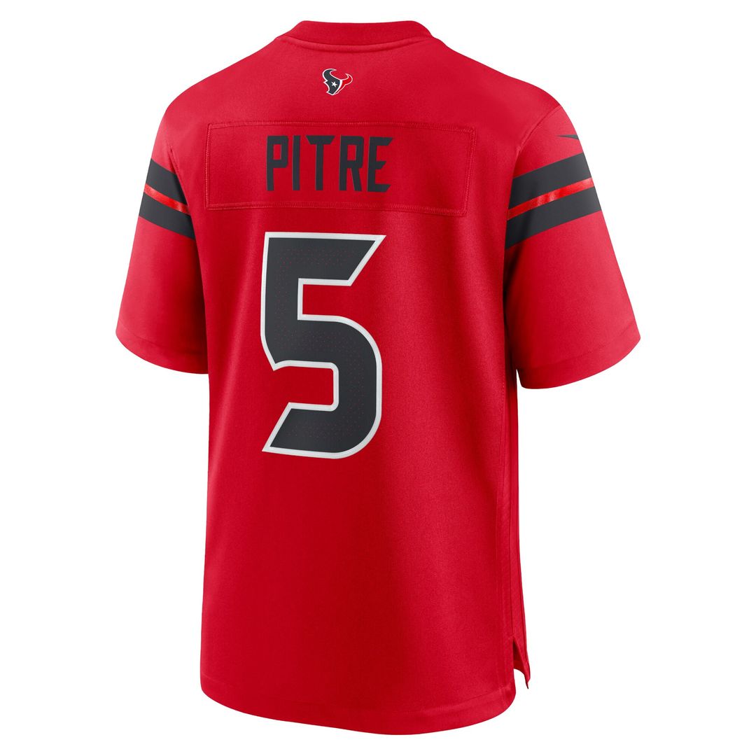 Jalen Pitre Houston Texans Game Jersey - White