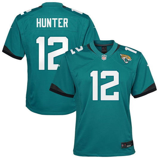 Travis Hunter Jacksonville Jaguars Youth Team Game Jersey - Teal