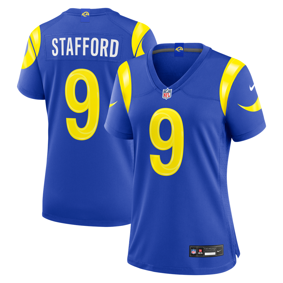 Matthew Stafford Los Angeles Rams Women's Game Jersey - White