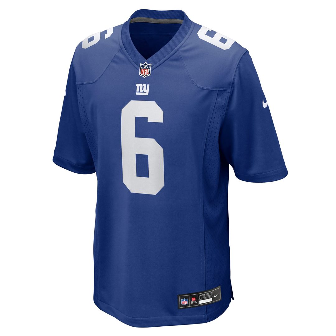 Jaxson Dart New York Giants Game Jersey - White
