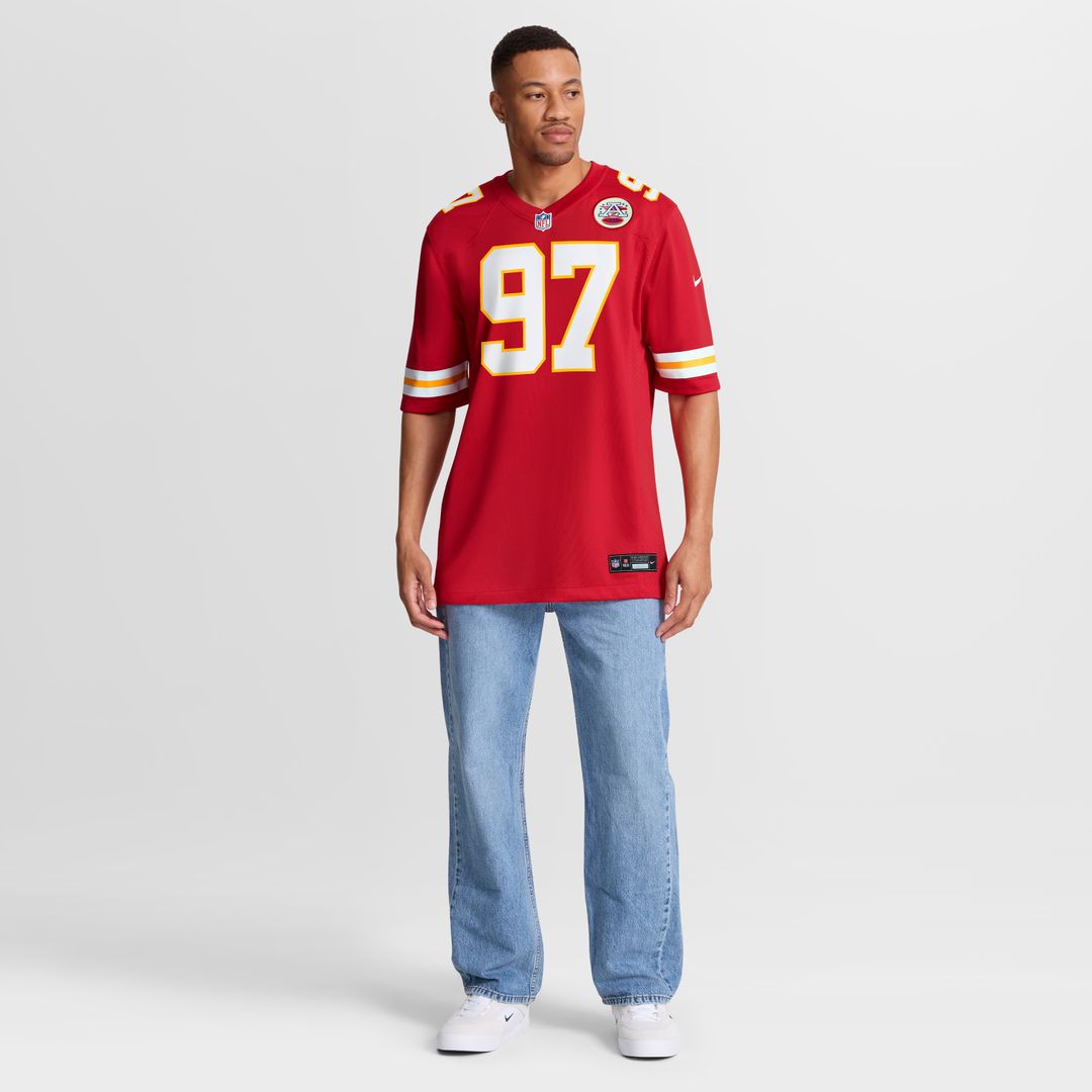 Felix Anudike-Uzomah Kansas City Chiefs Game Jersey - Red