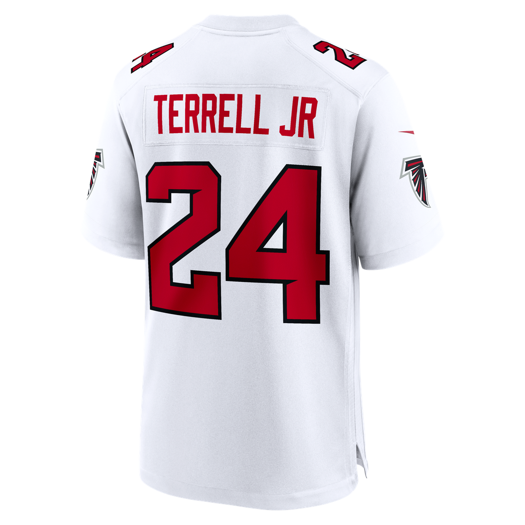 A.J. Terrell Atlanta Falcons Game Jersey - White