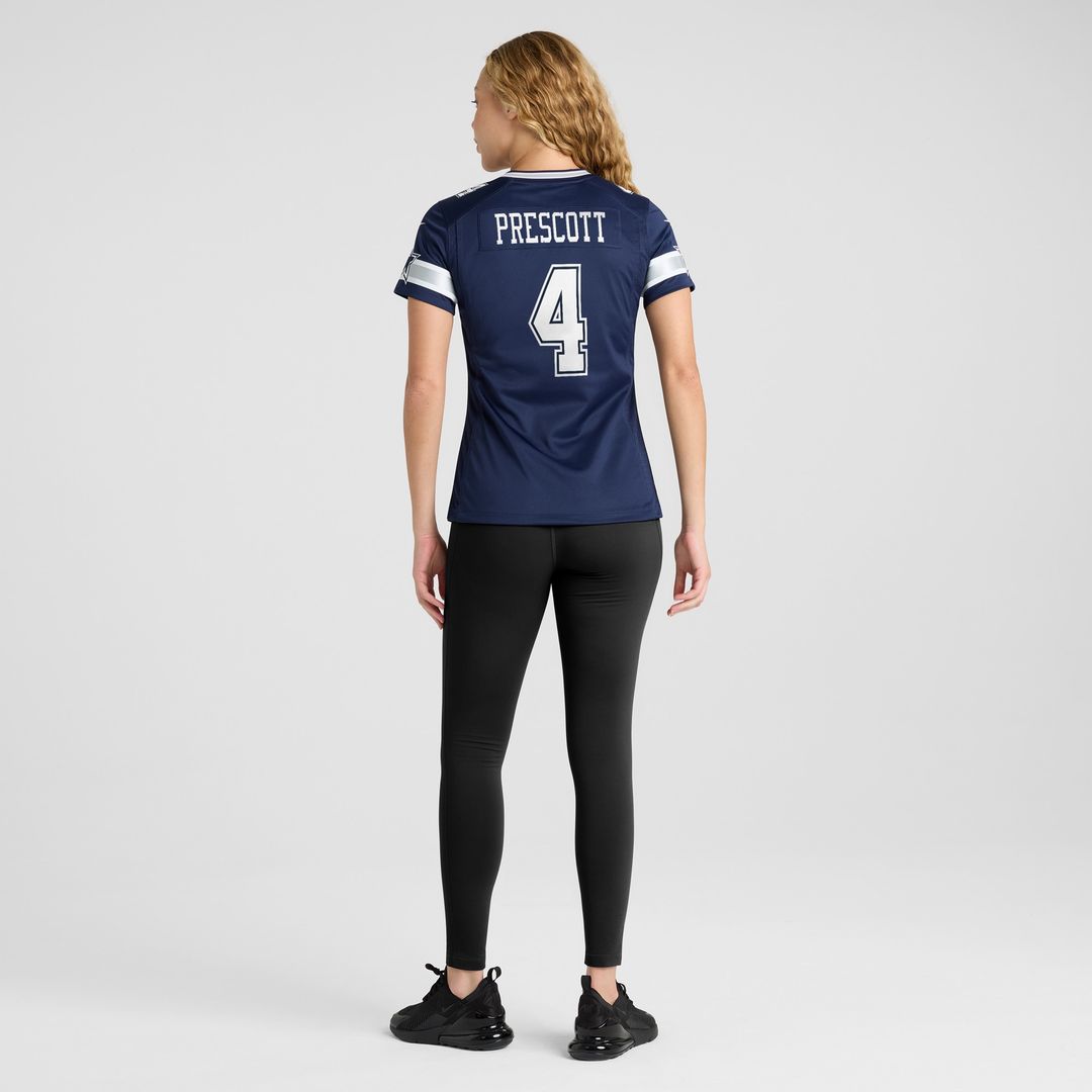 Dak Prescott Dallas Cowboys Women's Alternate Game Jersey - White