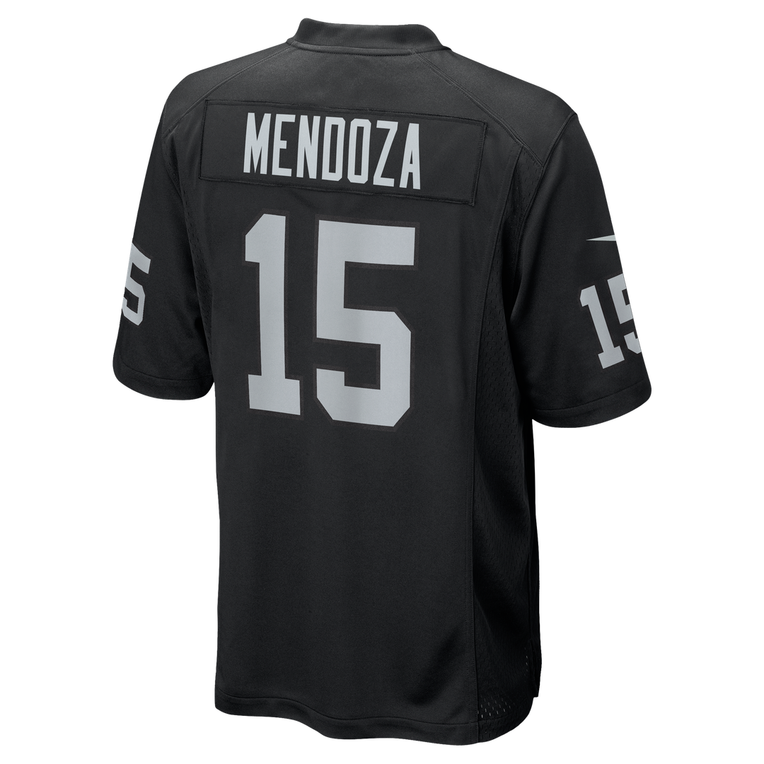 Fernando Mendoza Las Vegas Raiders 2026 Draft First Round Pick No. 1 Team Game Jersey - Black