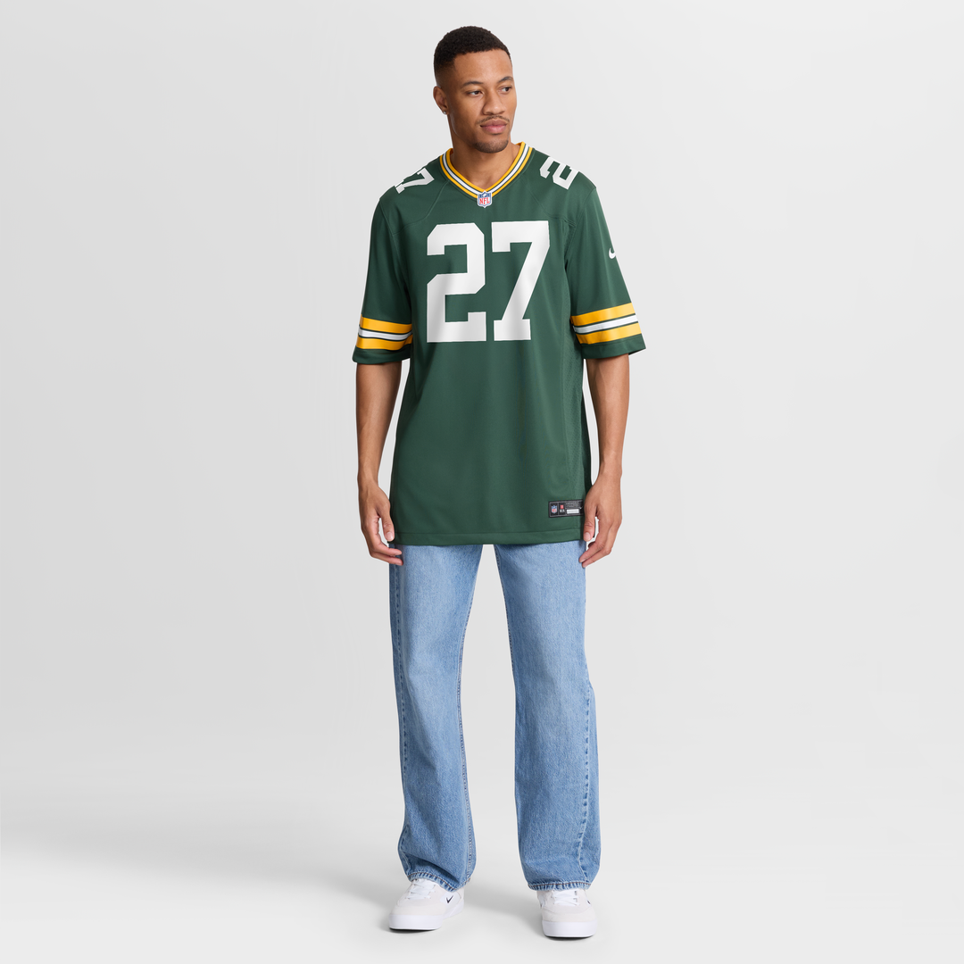 Kitan Oladapo Green Bay Packers Game Jersey - Green