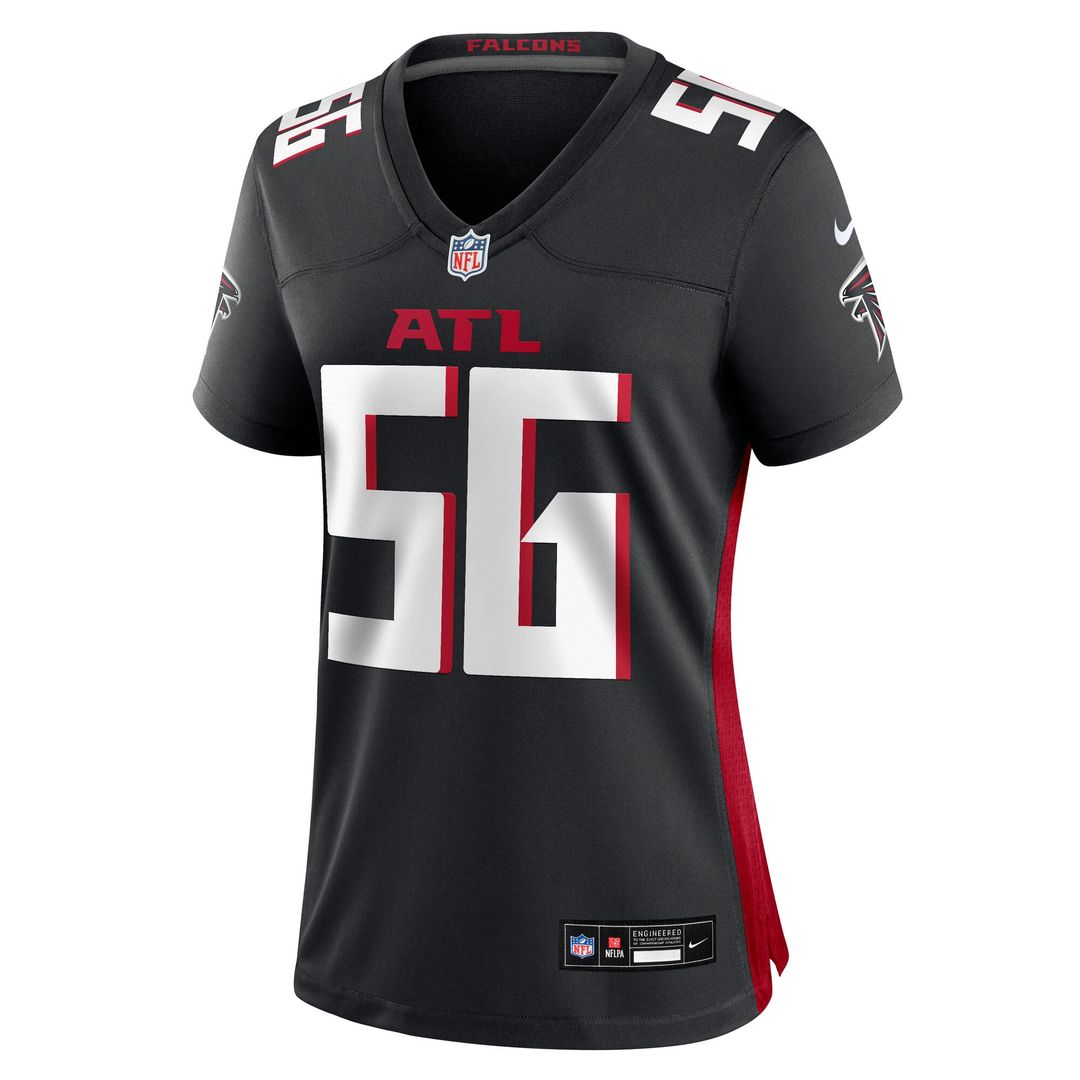 Leonard Floyd Atlanta Falcons Women's Team Game Jersey - Black