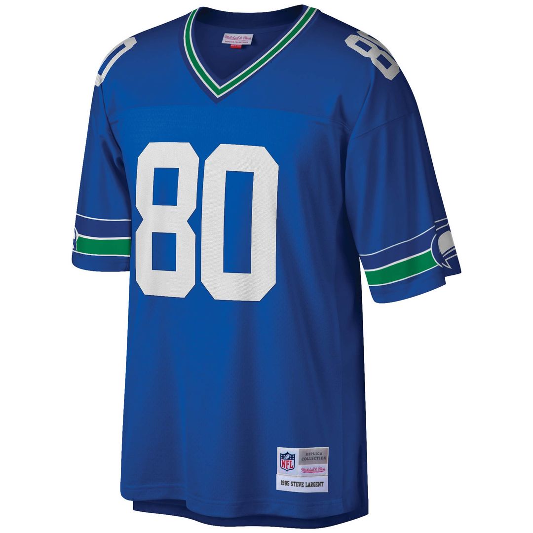 Steve Largent Seattle Seahawks Mitchell & Ness Legacy Replica Jersey - White