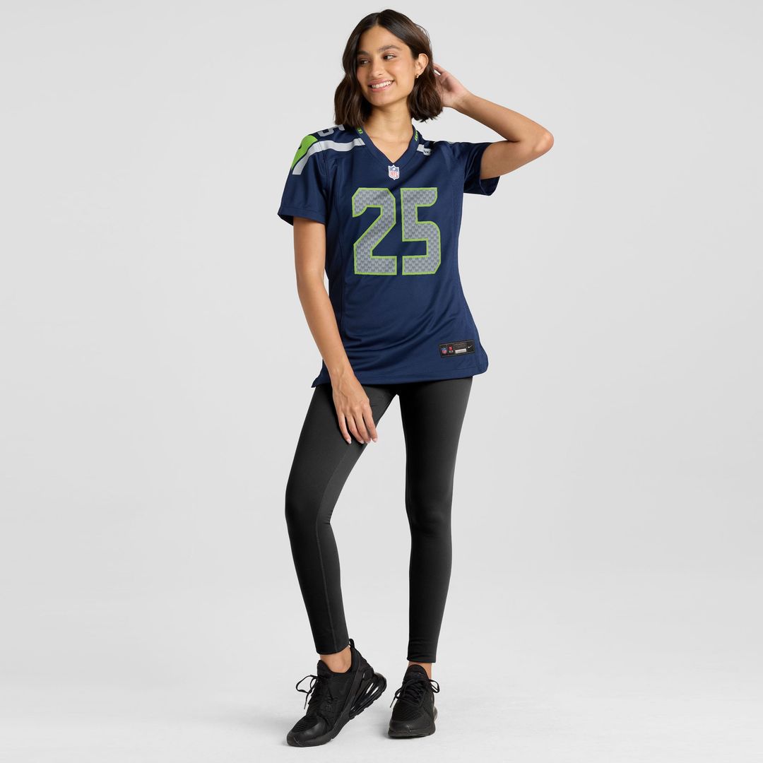 Kenny McIntosh Seattle Seahawks Women's Team Game Jersey - College Navy