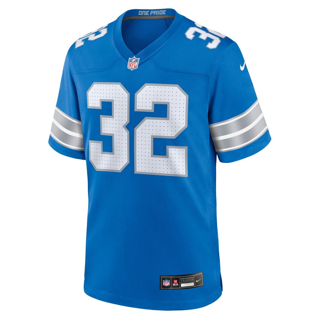 Brian Branch Detroit Lions White Game Jersey - White