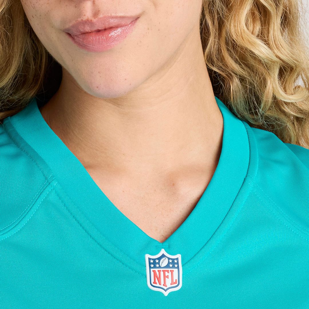 Jaylen Wright Miami Dolphins Women's Game Jersey - Aqua