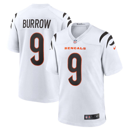Joe Burrow Cincinnati Bengals Game Jersey - White
