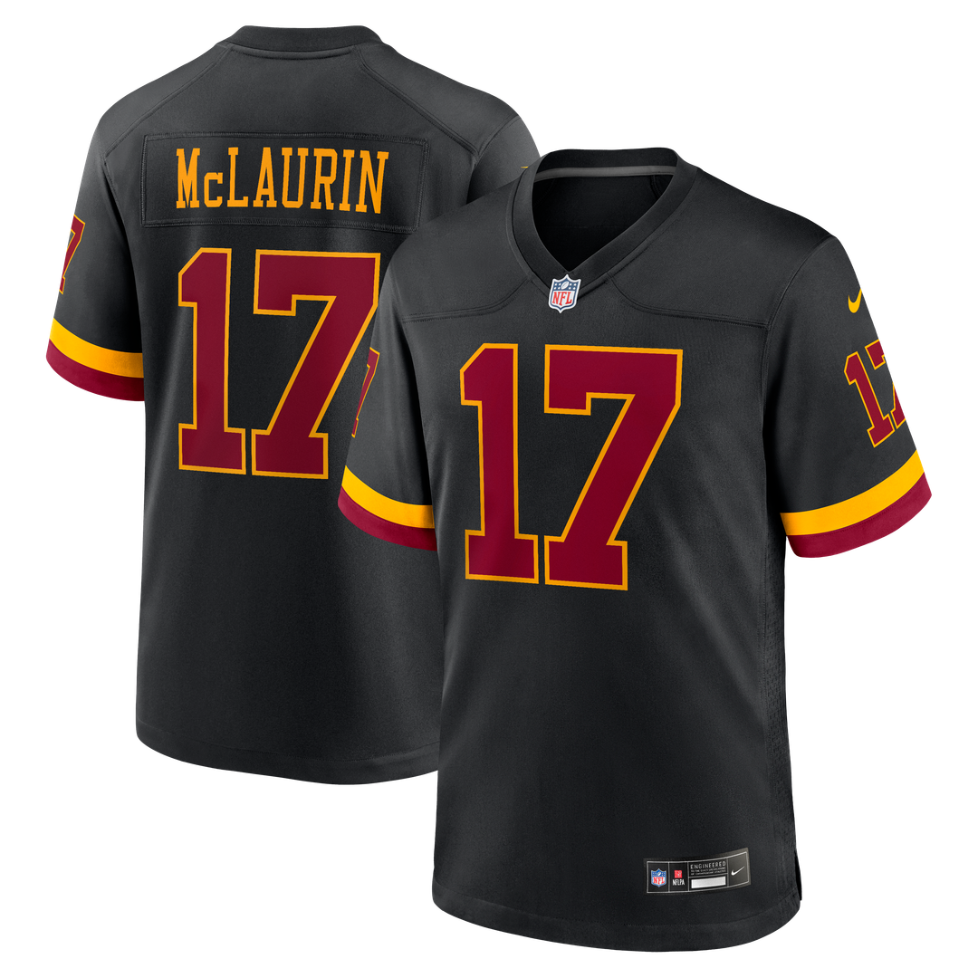 Hail Raiser Terry McLaurin Washington Commanders Alternate Game Jersey - Black