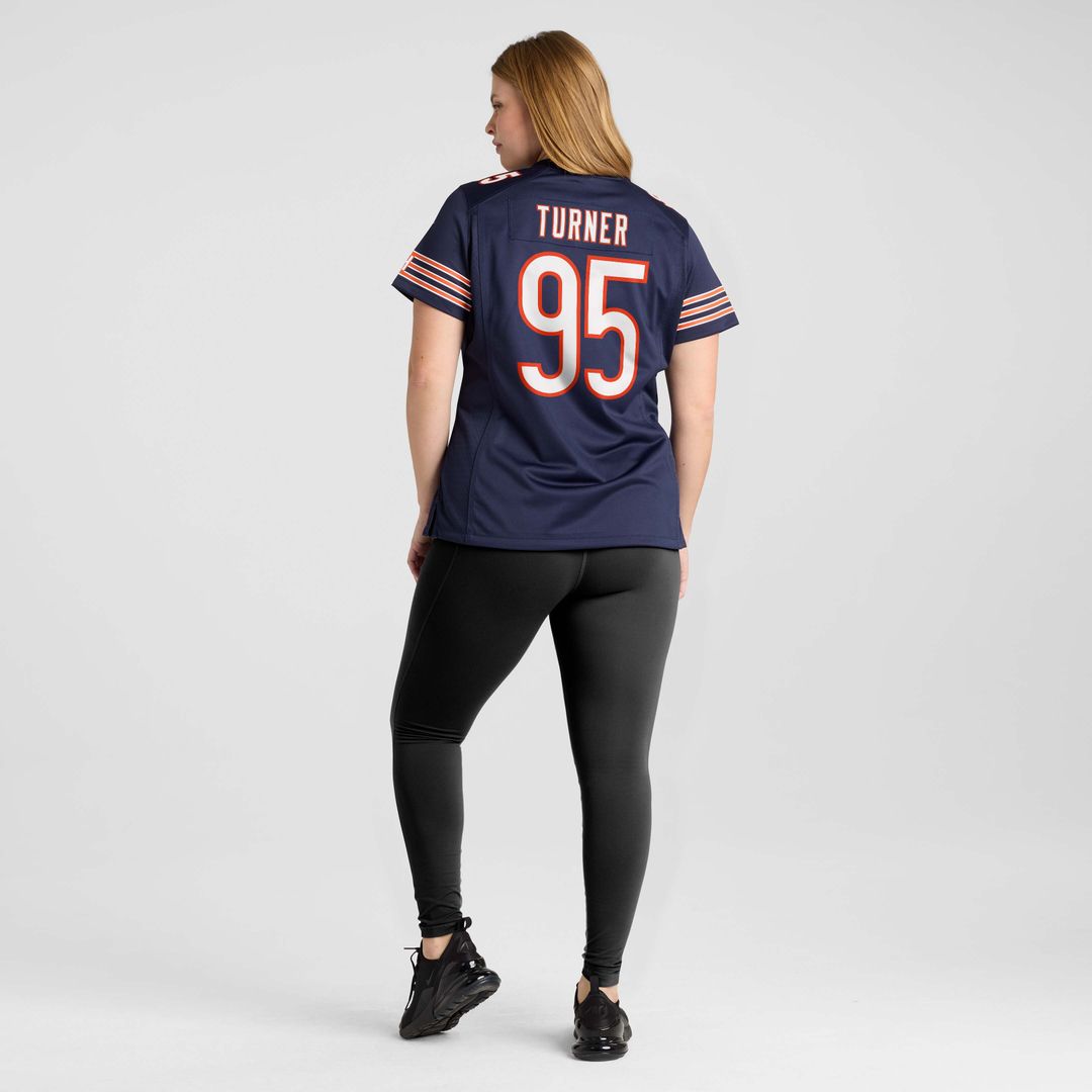 Shemar Turner Chicago Bears Women's Team Game Jersey - Navy