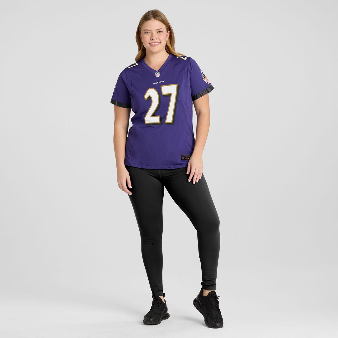 T.J. Tampa Baltimore Ravens Women's Game Jersey - Purple