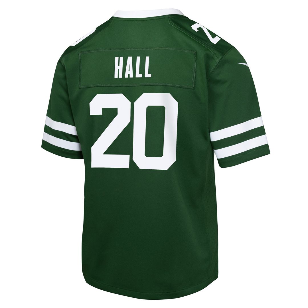 Breece Hall New York Jets Youth Game Jersey - Black