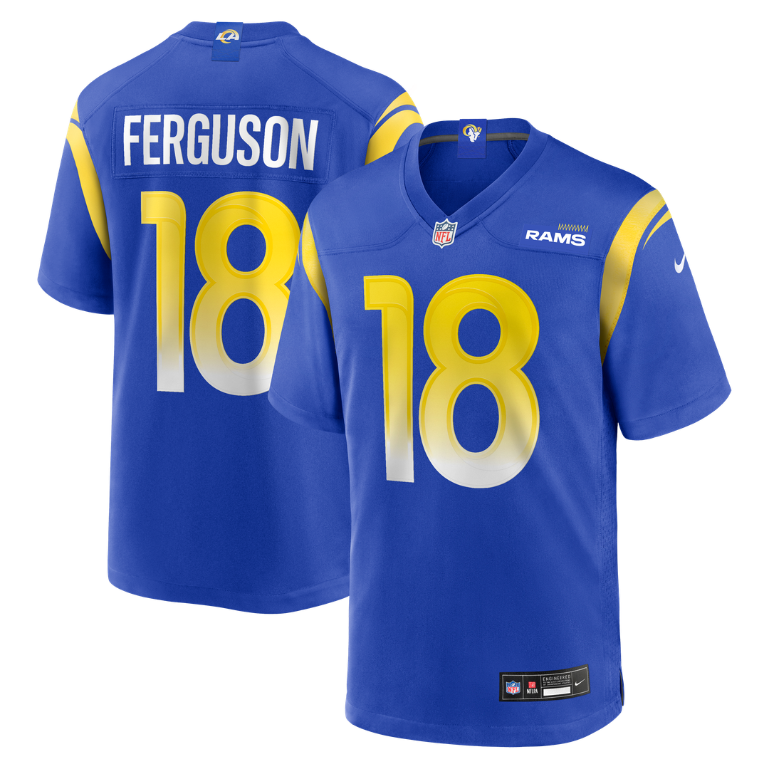 Terrance Ferguson Los Angeles Rams Team Game Jersey - Royal