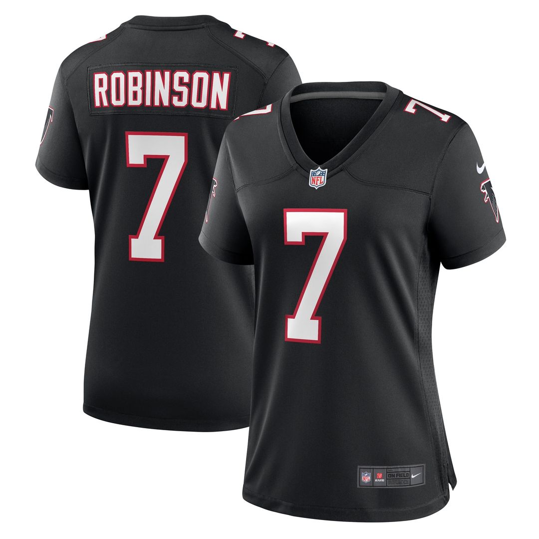 Bijan Robinson Atlanta Falcons Women's Game Jersey - White