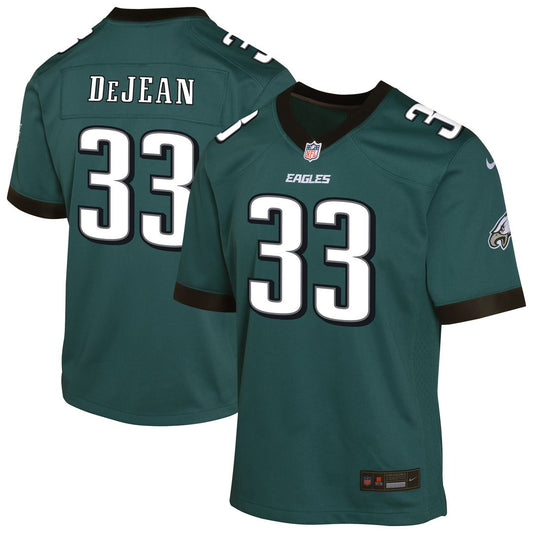 Cooper DeJean Philadelphia Eagles Youth Game Player Jersey - Midnight Green