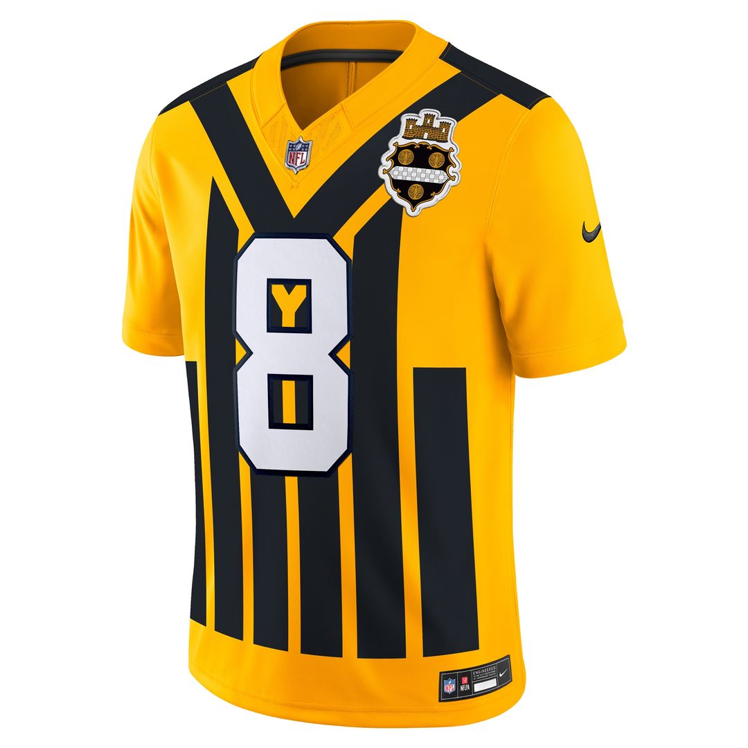 Aaron Rodgers Pittsburgh Steelers Team Vapor F.U.S.E. Limited Jersey - Black