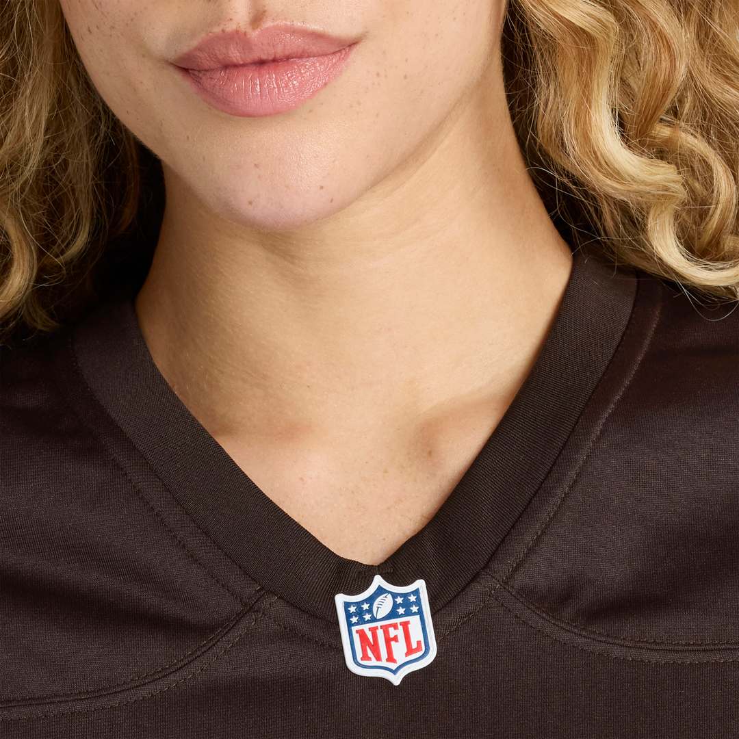 Luke Floriea Cleveland Browns Women's Team Game Jersey - Brown