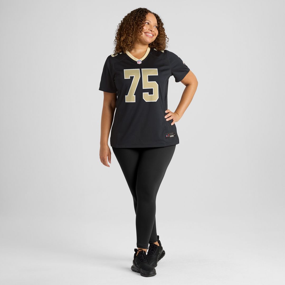 Taliese Fuaga New Orleans Saints Women's Game Jersey - Black