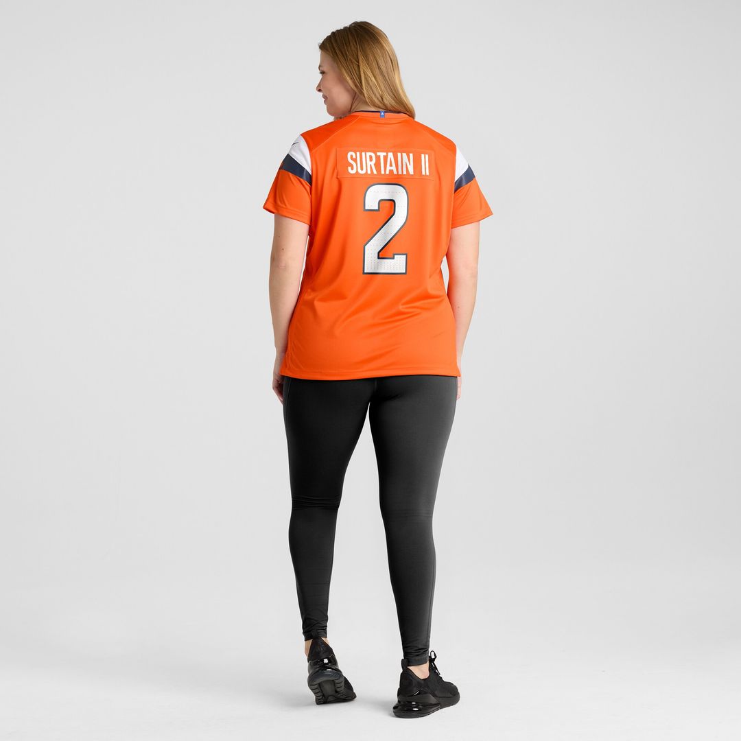 Patrick Surtain II Denver Broncos Women's Game Jersey - White