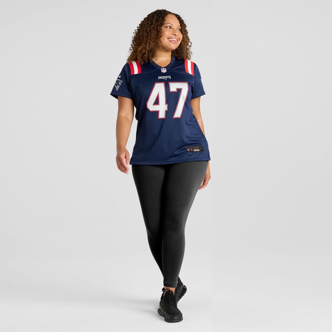 Julian Ashby New England Patriots Women's Team Game Jersey - Navy