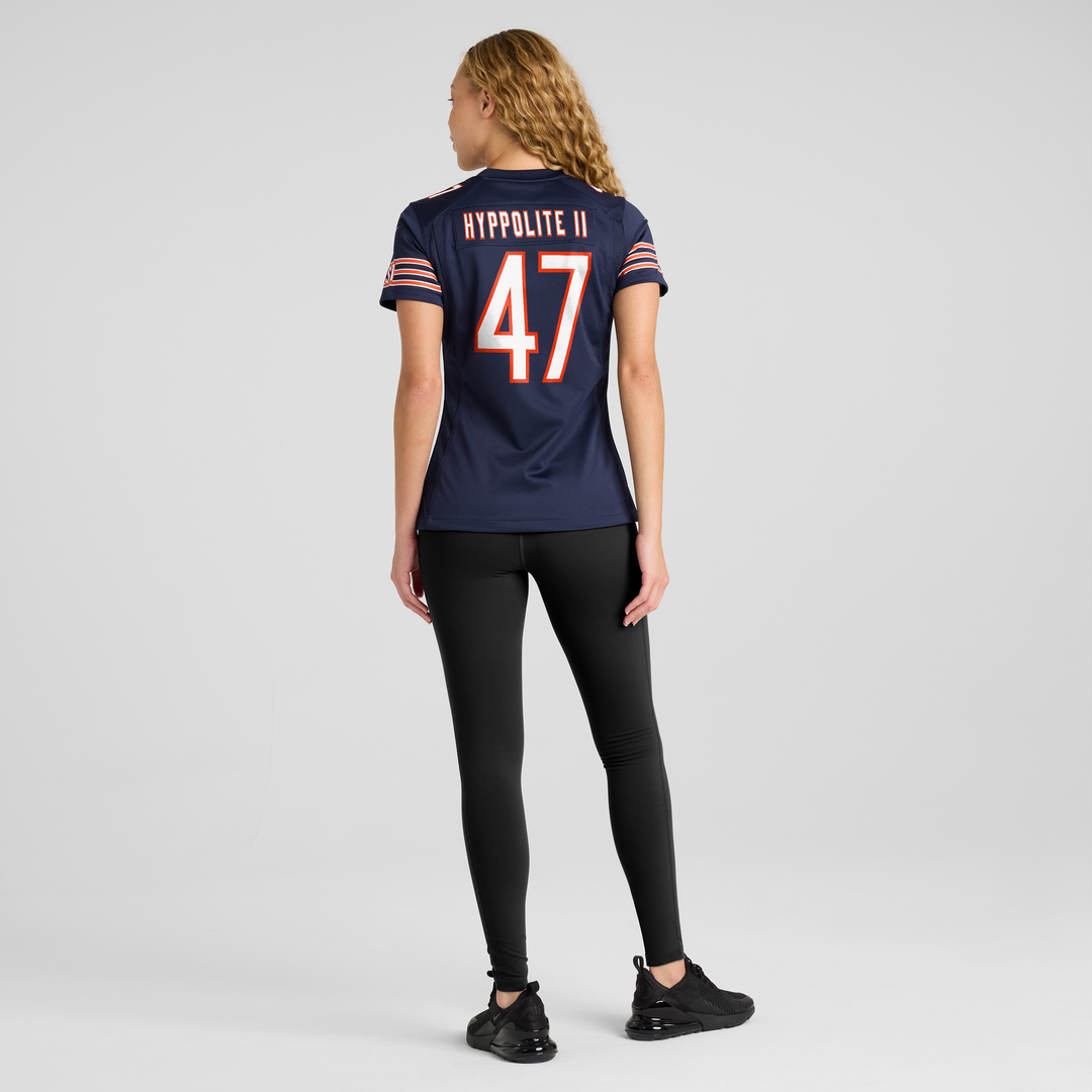 Ruben Hyppolite II Chicago Bears Women's Team Game Jersey - Navy