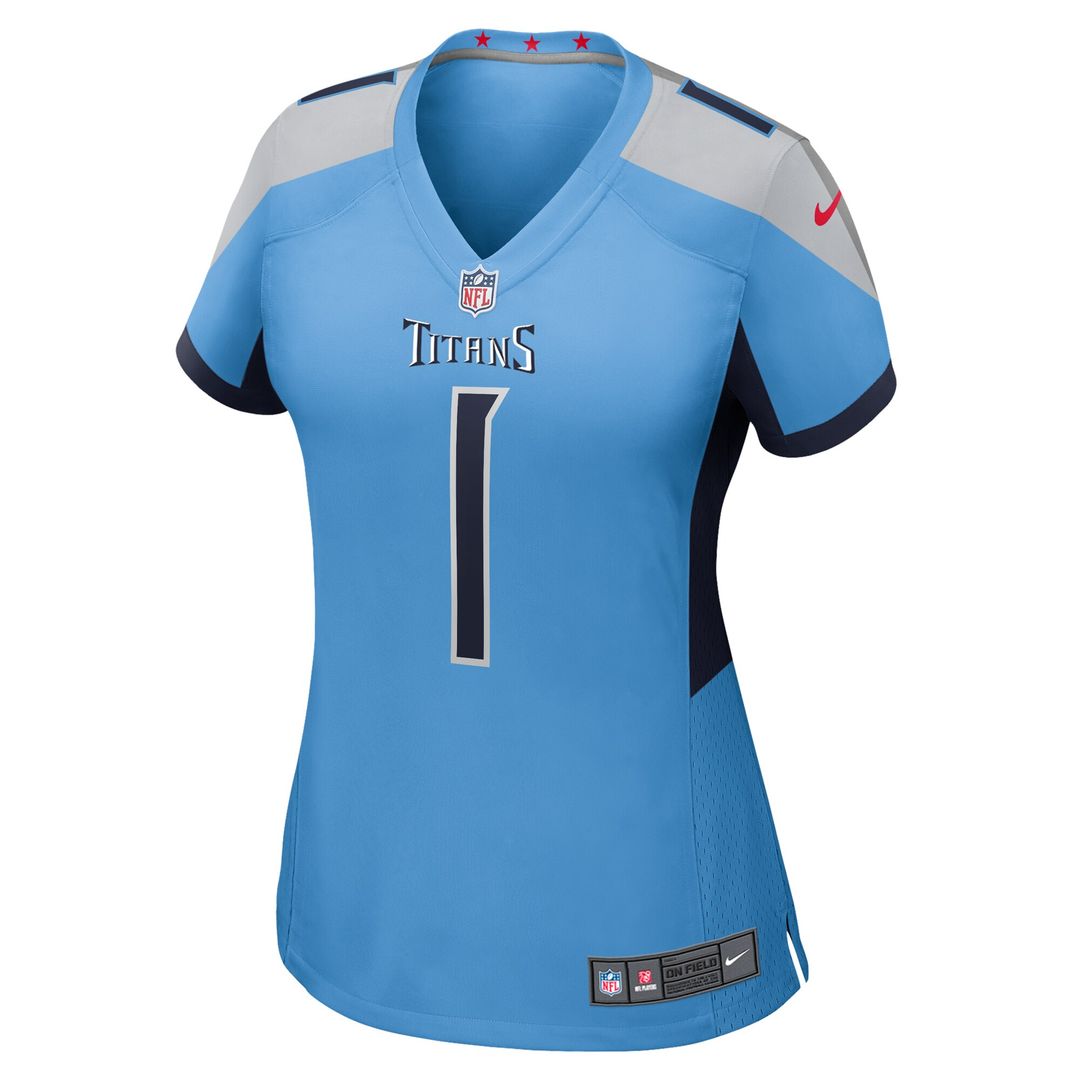 Cameron Ward Tennessee Titans Women's Alternate Game Jersey - Navy