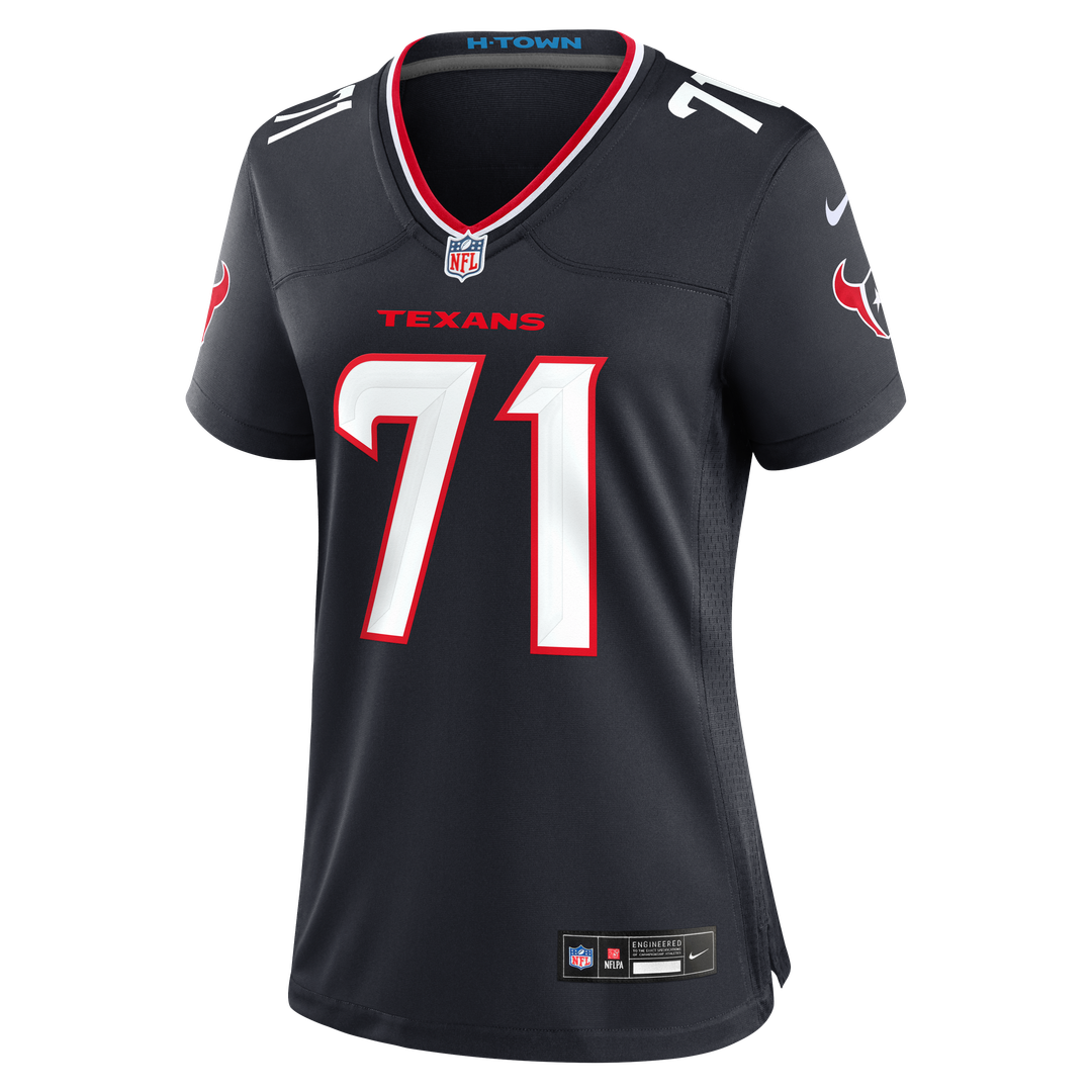 Braden Smith Houston Texans Women's Team Game Jersey - Navy